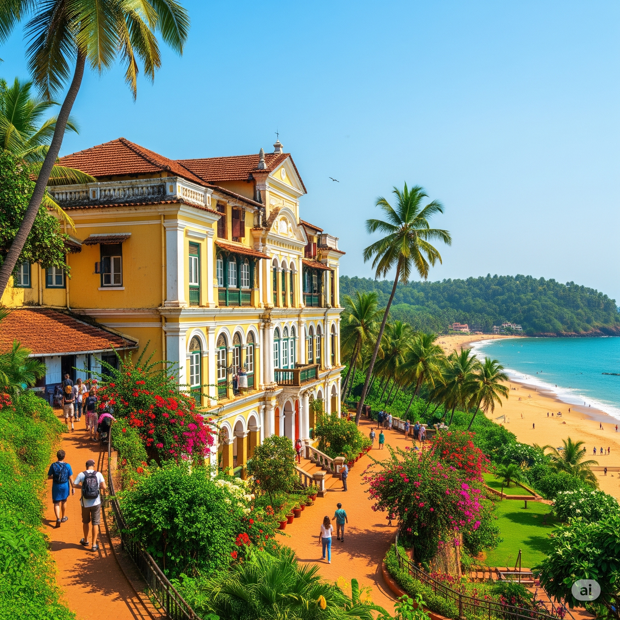 North Goa Beach Paradise